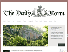 Tablet Screenshot of daily-norm.com